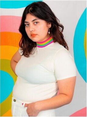 NWOT Big Bud Press Mock Neck Ringer Tee Shirt Size Small